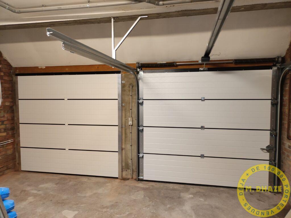 Interieur de portes de porte de garage sectionnelle Deepmat à Bondues Nord