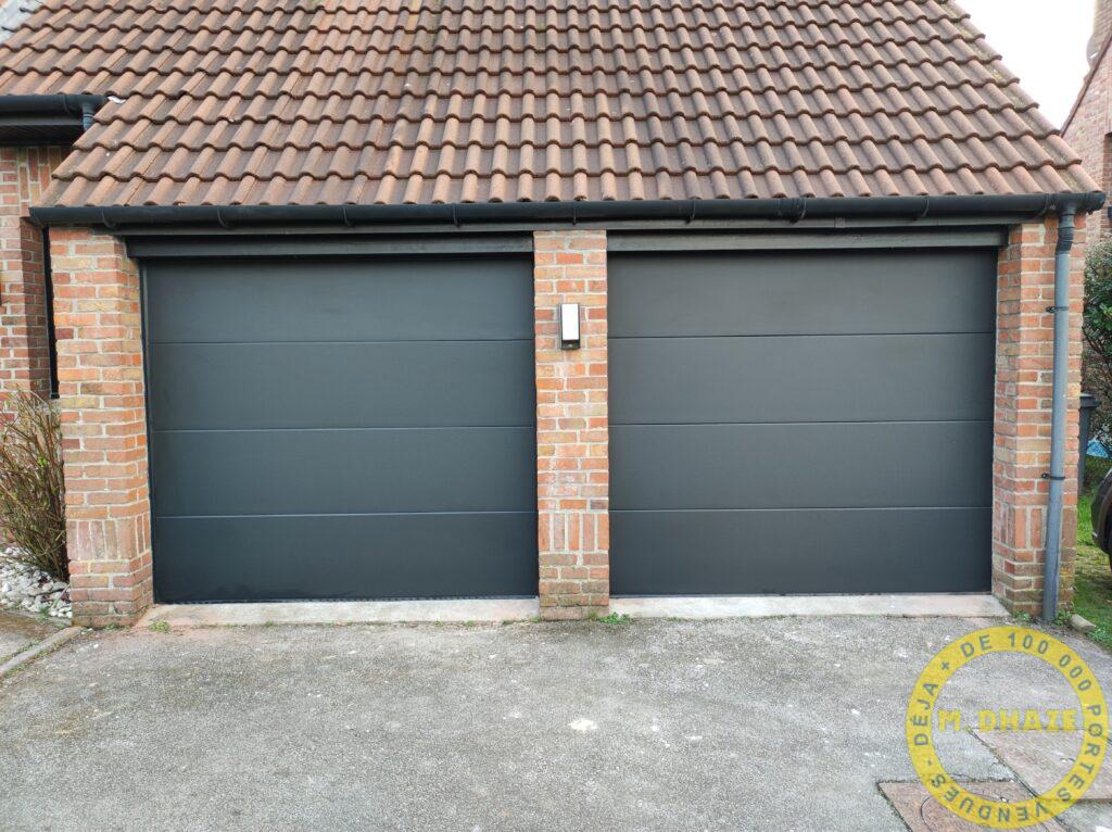 Portes de garages sectionnelles Deepmat à Bondues Nord