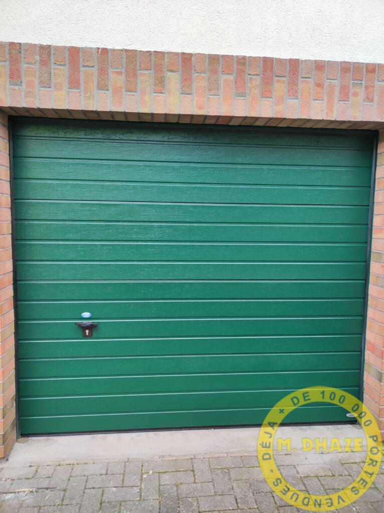 Portes sectionnelle manuelle à Wervicq (59)