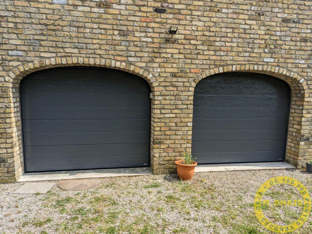 2 portes sectionelles motorisée novoferm DHAZE