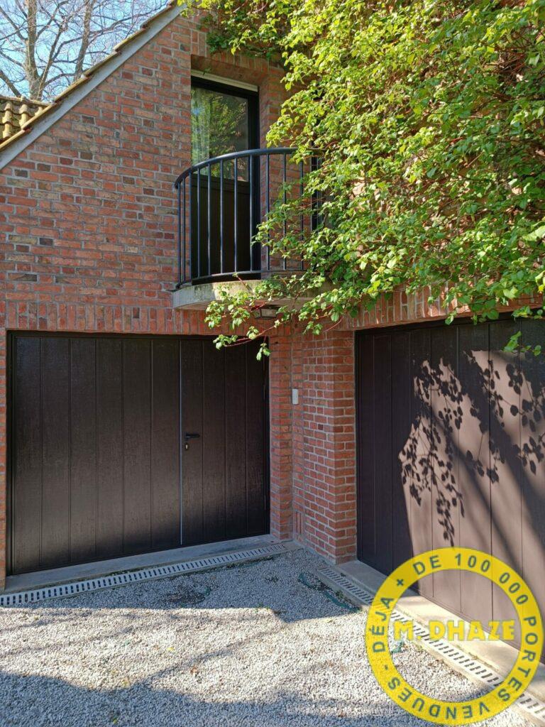 Installation d’une double porte basculante (Nord)