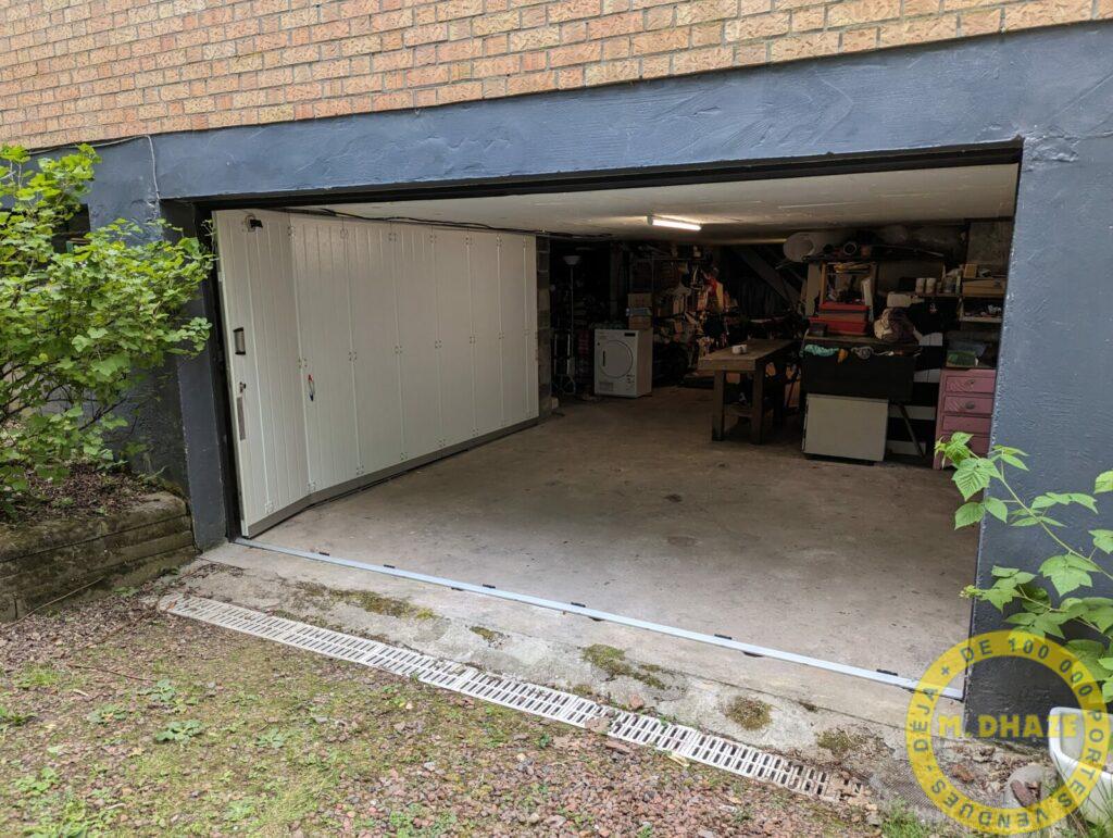 Porte deplacement lateral ouverte novoferm DHAZE