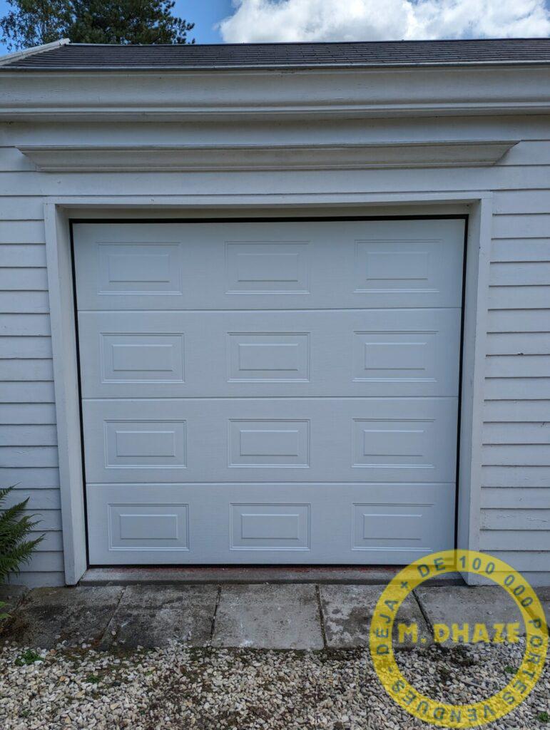 Porte sectionnelle tablier casette novoferm DHAZE