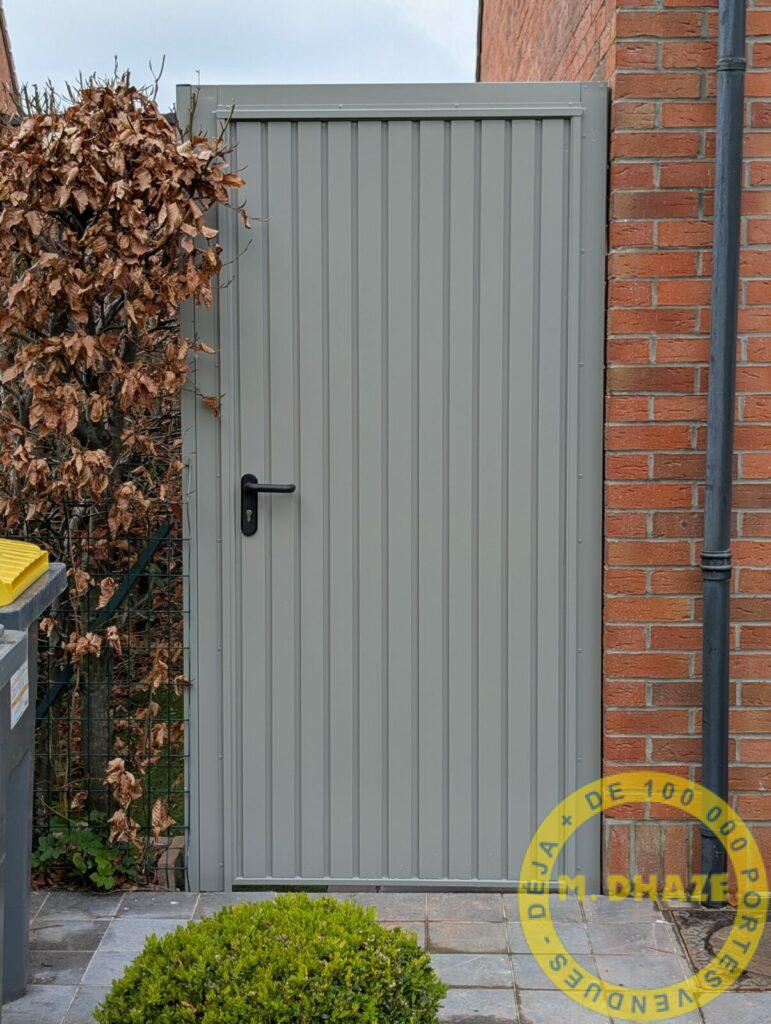 Installation d’un portillon de service à Bondues (59)