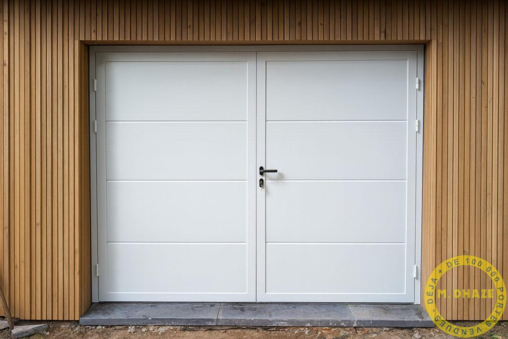 Porte battante sur extension de maison à Cysoing (Hauts de France)