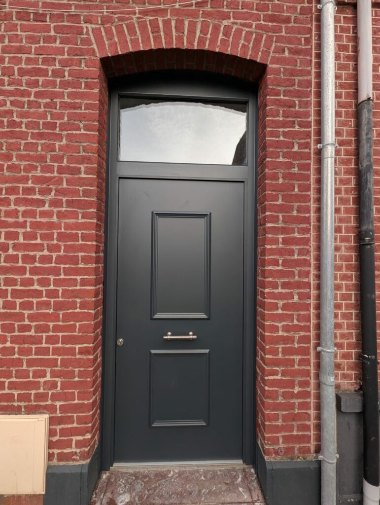 Porte d’entrée maison 1930 à Roubaix (59)